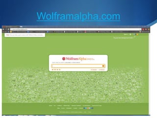 Wolframalpha.com

 