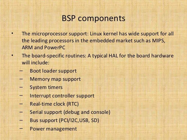 Board support package_on_linux