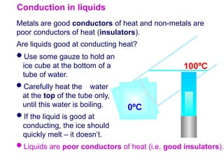 boardworks heat transfer conduction convection radiation | PPTX