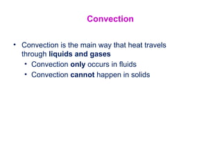 boardworks heat transfer conduction convection radiation | PPTX