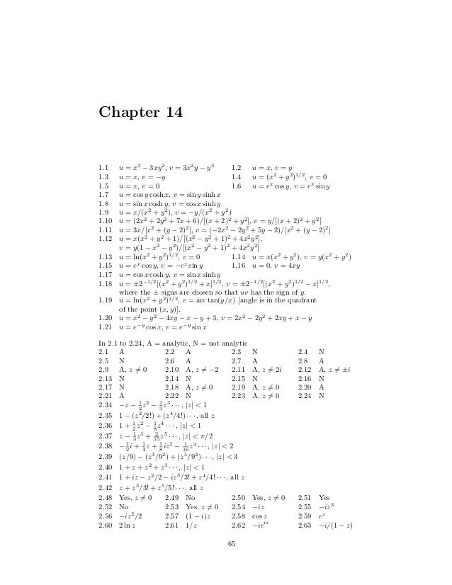 Boas Mathematical Methods In The Physical Sciences 3ed Instructors S
