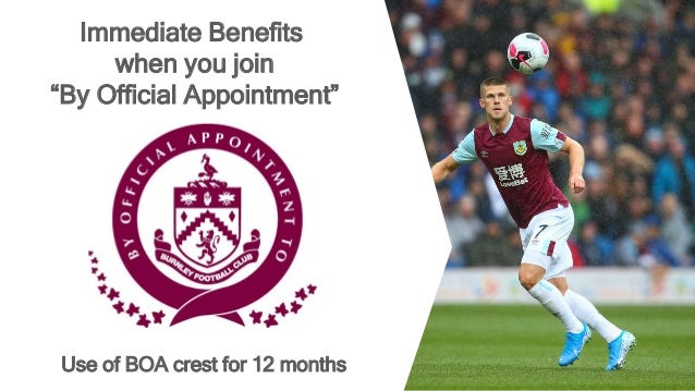 Burnley Football Club Boa Program Burnley Football Club Boa Program
