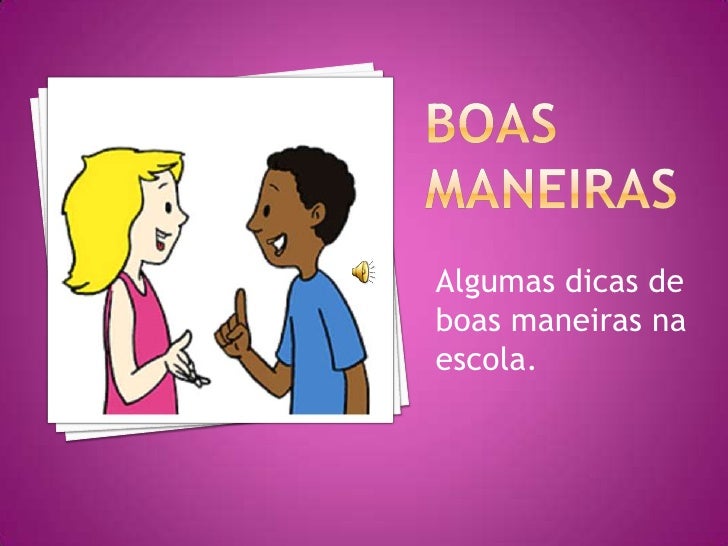 Curso de boas maneiras
