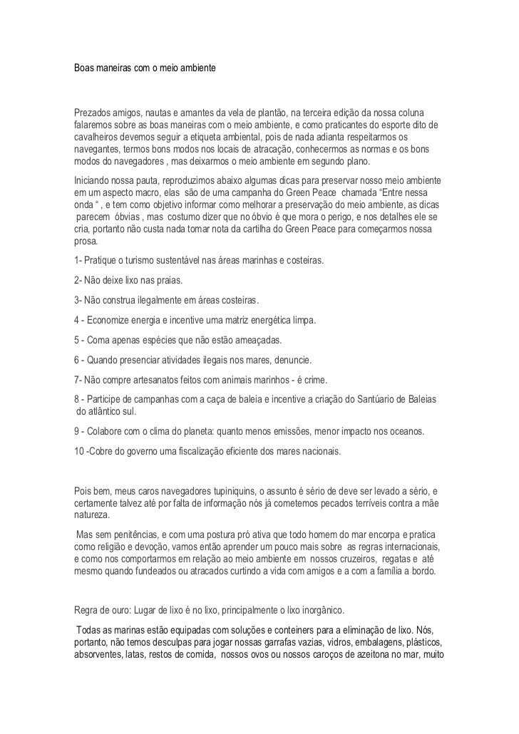 Curso de boas maneiras