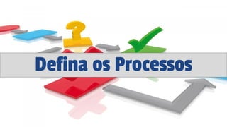 Defina os Processos
 