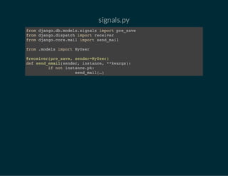 Templates
<htlm>
<head>
<title>Home</title>
...
<head>
<header>
...
</header>
<div>
...
</div>
<footer>
...
</footer>
</html>
home.html
 