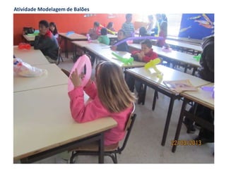 Atividade Modelagem de Balões
 