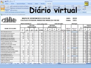 Diário virtual
 