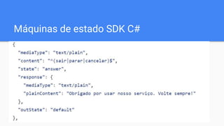 Máquinas de estado SDK C#
 