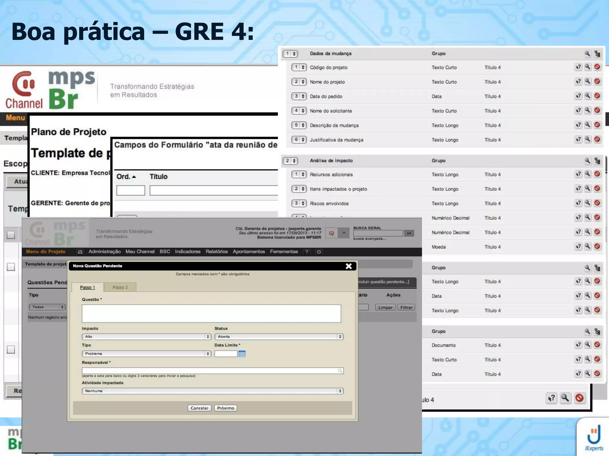 Boa prática – GRE 4:

 