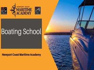 Newport Coast Boating school