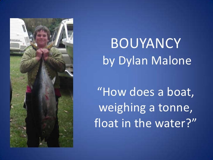 How Do Boats Float