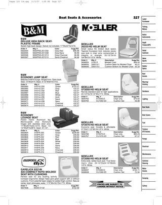 Boat seats catalog | PDF