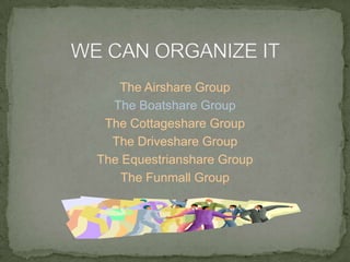 WE CAN BRAND ITWe have the logo and product and passion to create ahousehold name… for what has never been done before…