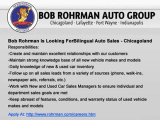 Bob Rohrman Auto Group