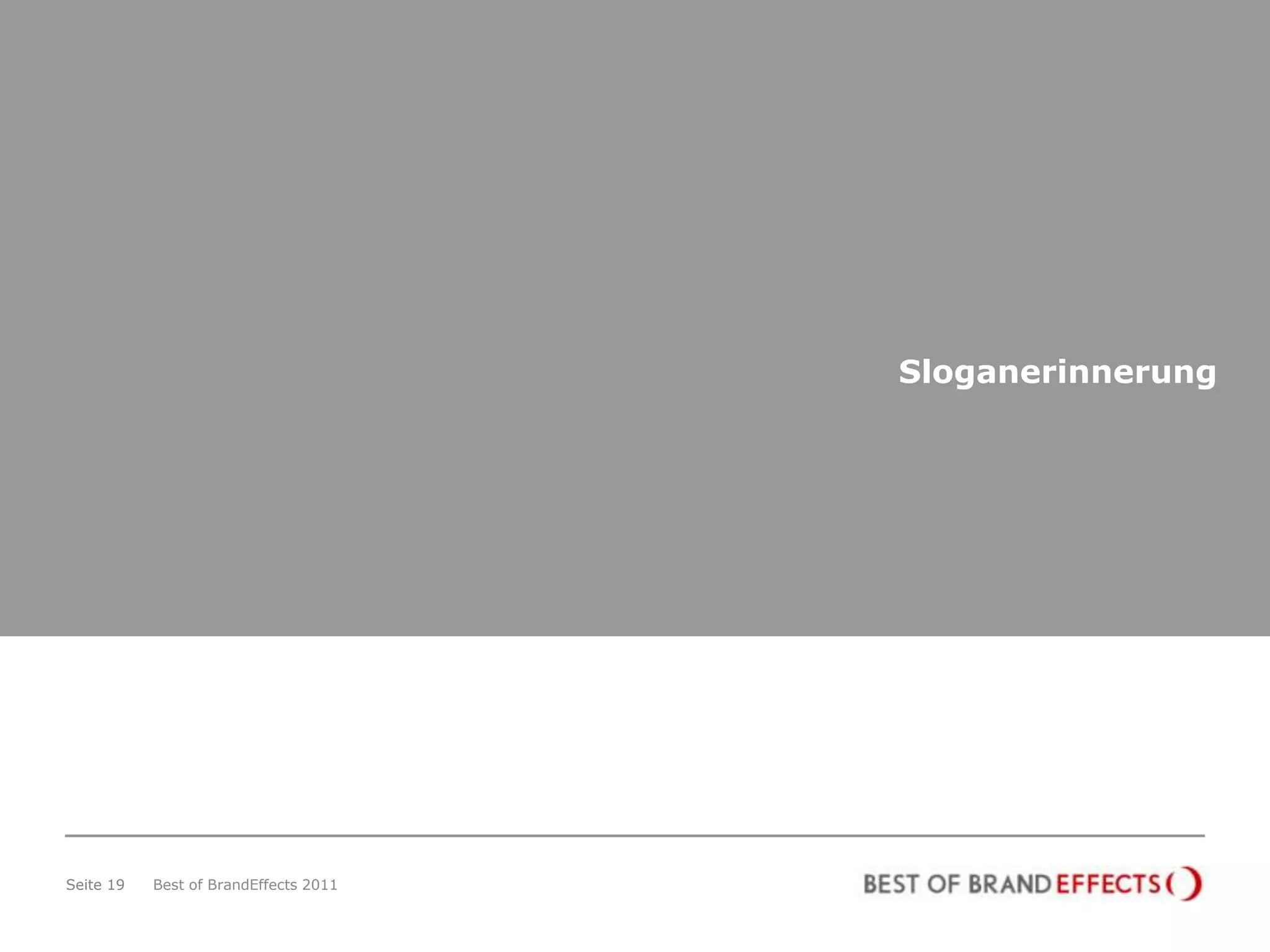 Sloganerinnerung




Seite 19   Best of BrandEffects 2011
 