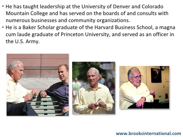 Bob and Gregg Vanourek Sign with Brooks International Speakers Bureau