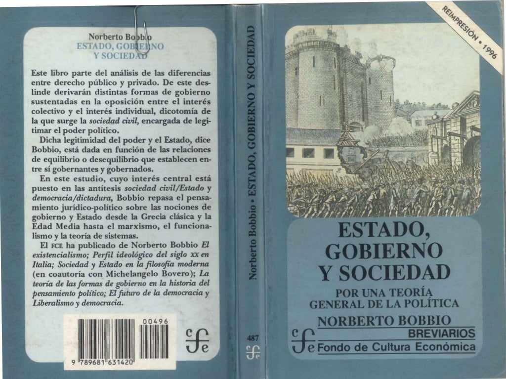 Bobbio, Norberto - Estado, Gobierno y Sociedad (completo)