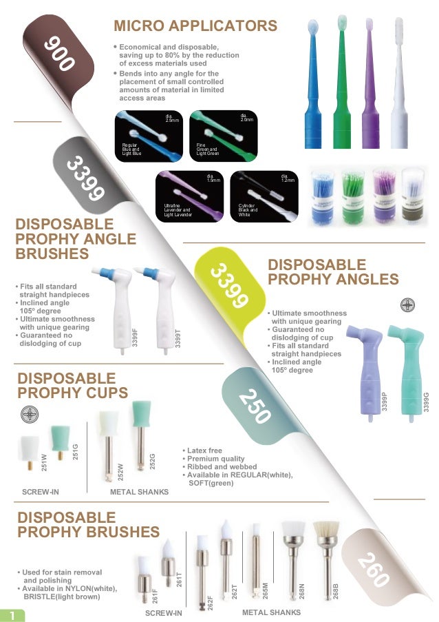 Bobcare dental product catalog 2015