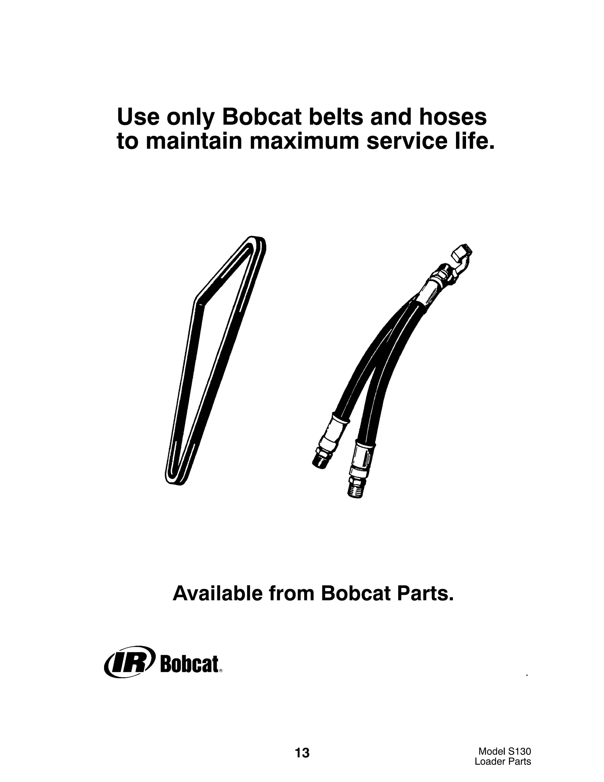 mini carregadeira BOBCAT S130 Parts List.pdf