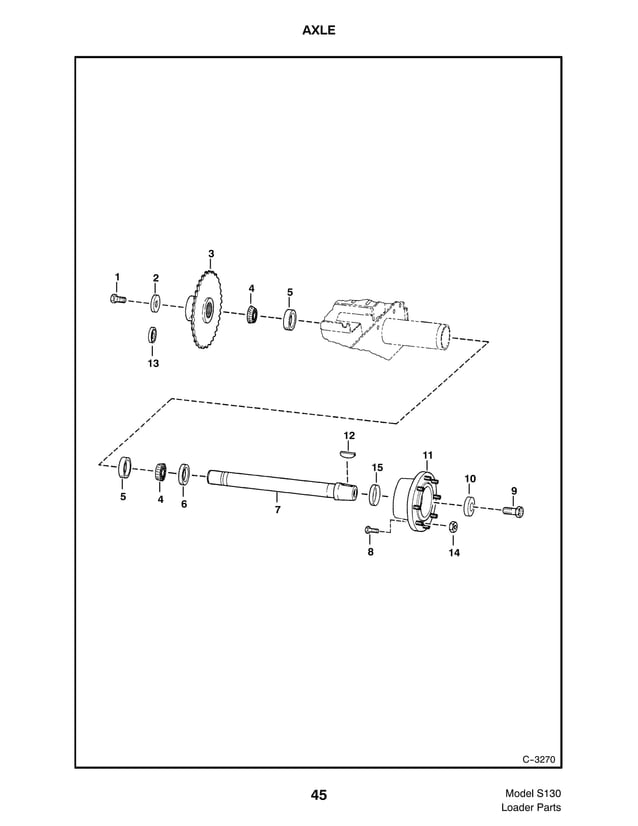 mini carregadeira BOBCAT S130 Parts List.pdf