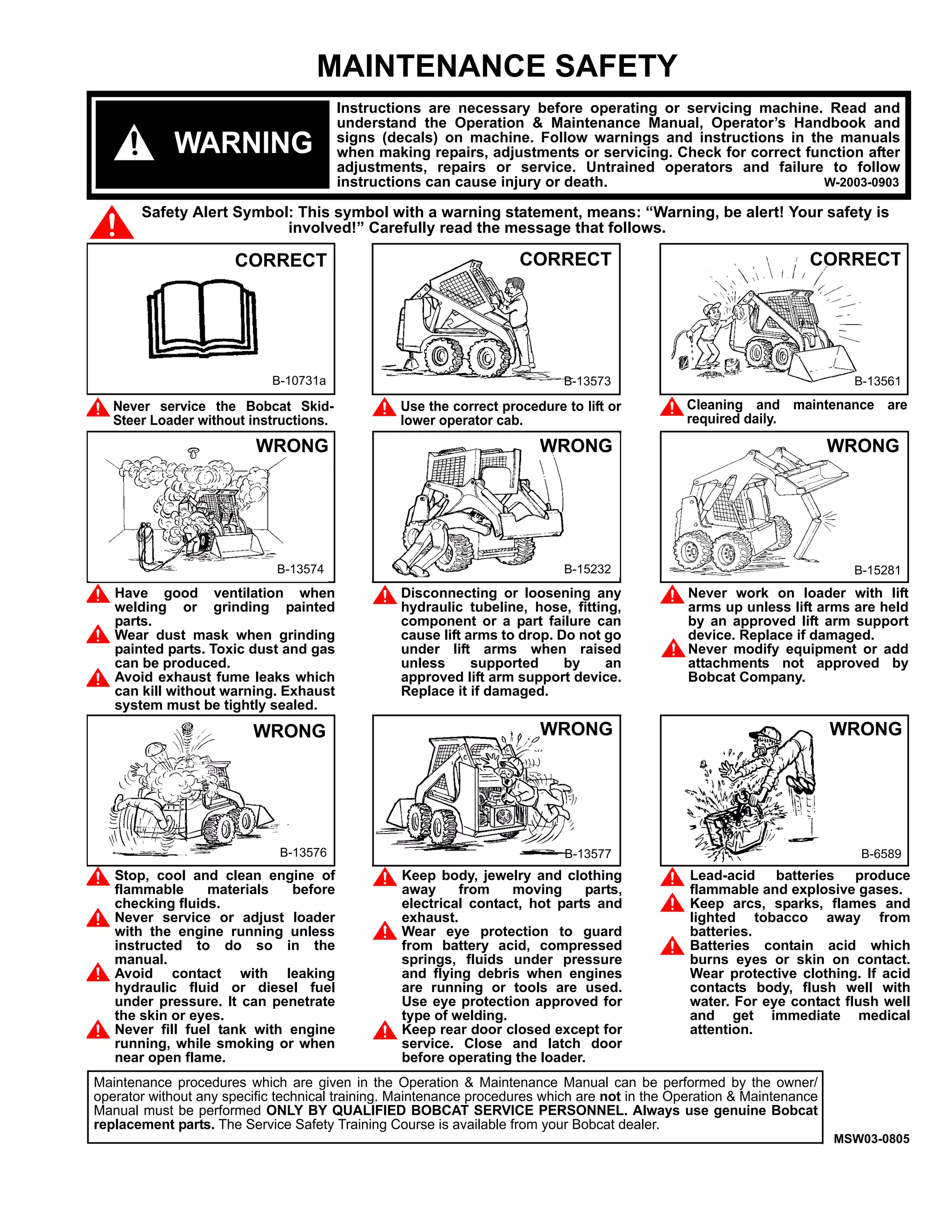 Bobcat 873 skid steer loader service repair manual sn