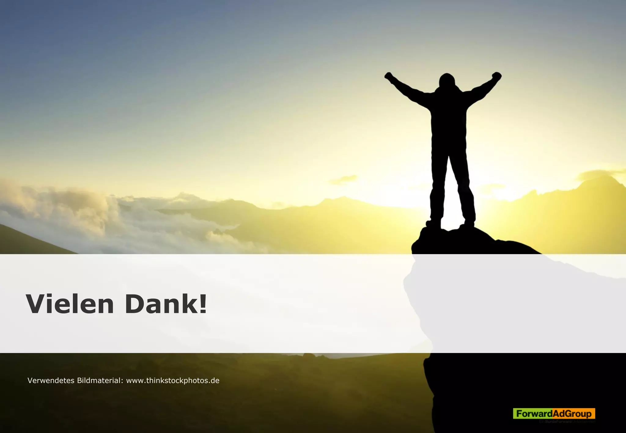Vielen Dank!
Verwendetes Bildmaterial: www.thinkstockphotos.de
 