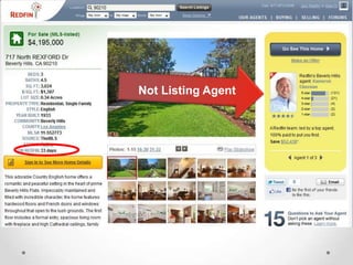 Not Listing Agent
 