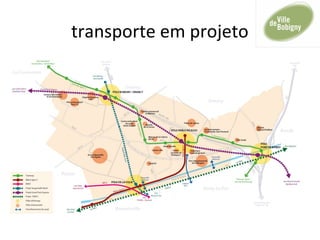 transporte em projeto
 