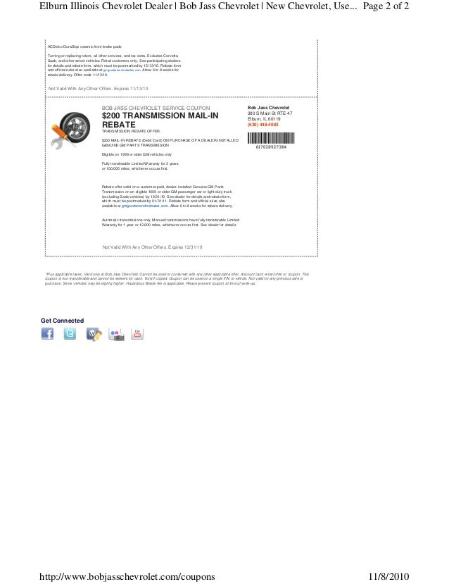 Batavia Illinois area Chevy dealer Bob Jass Chevrolet located in Elburn Illinois offers GM