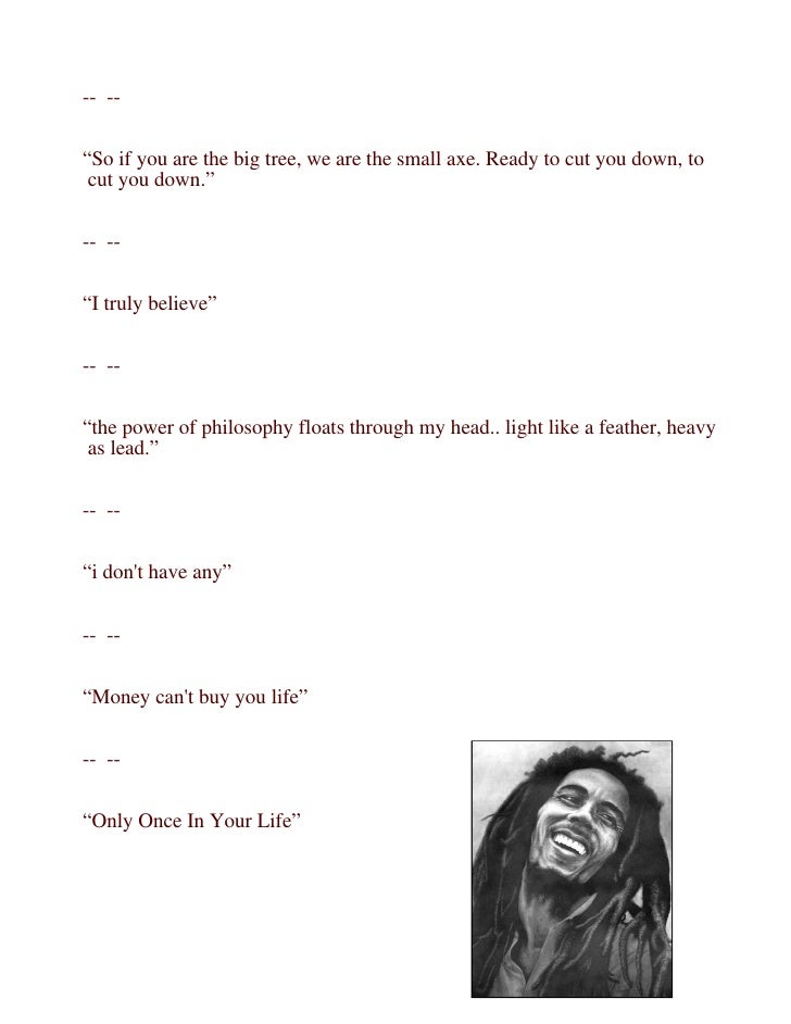 Bob Marley Quotes