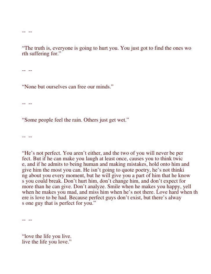 Bob Marley Quotes