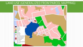 LAND USE (GENERALIZED FROM PARCEL MAPPING)
 