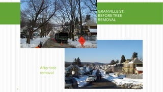GRANVILLE ST.
BEFORETREE
REMOVAL
11/3/20145
After tree
removal
 