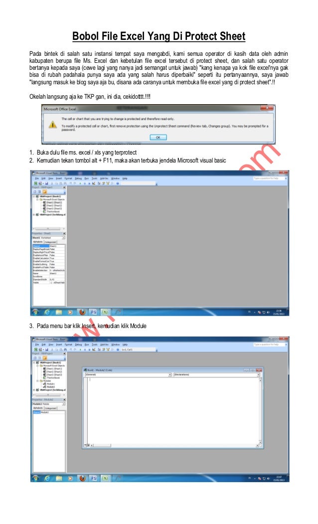 cara buka protect excel cara buka protect excel