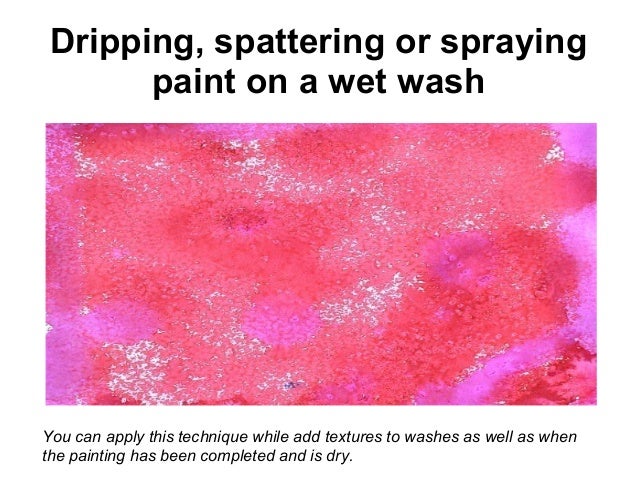 5 Most Common Watercolor Texture Techniques