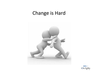 Change	
  is	
  Hard	
  
 