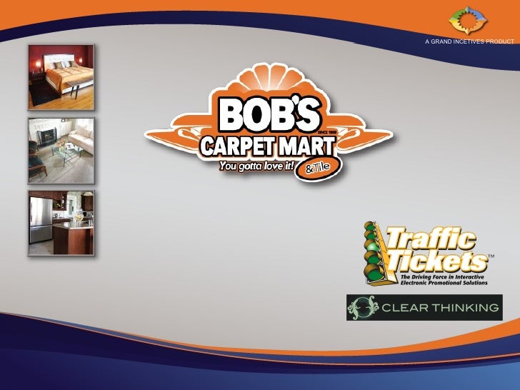 Bobs Carpet Mart Traffic Ticket Promotion