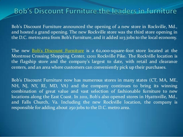 Bob S Discount Furniture The Leaders In Furniture