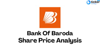 Bank Of Baroda
Share Price Analysis
 