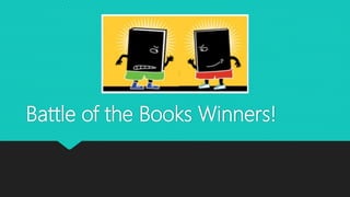Battle of the Books Winners!
 