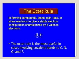 Octet rule
 