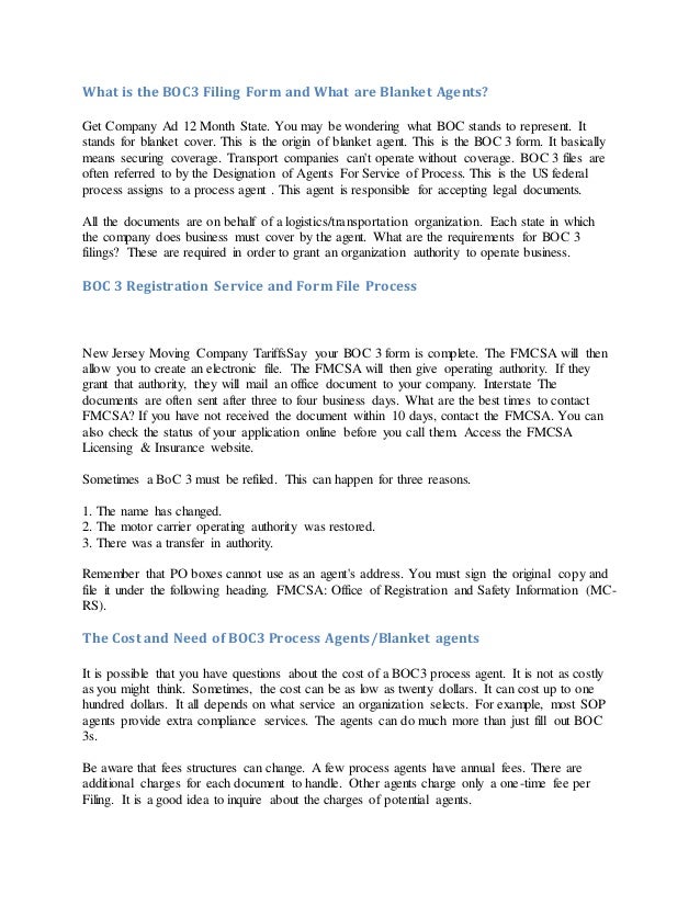 BOC 3 Filing and its Importance d.docx