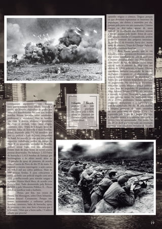 episódio trágico e cômico. Trágico porque
os que deveriam representar os interesses da
população, são eleitos e mantidos por ela,
passam pelo povo em um camburão. Cômico
porque os deputados, apesar de tanta
vaidade, se desvelaram não divinos: sentem
a tensão, passam pelo medo, feitos de carne
e de sangue, citando a Compadecida, podem
perder o controle dos próprios intestinos.
Já, no dia 12 de fevereiro, havia cães, muito
spray de pimenta, Tropa de Choque, balas de
borracha e também bombas.
Beto Richa, porém, que se viu
forçado a retirar o projeto em fevereiro enviou
algo muito semelhante no mês de abril para
o mesmo plenário. Dessa vez, Francischini,
com medo de ter de dançar outro tango
cercou todo o entorno da Alep com um
efetivo de 2.516 policiais militares. Oficiais
que foram, inclusive convocados do interior
do Paraná e viajaram em pé, abarrotados em
poucos ônibus e tiveram de abandonar os
hotéis em que estavam hospedados por falta
de pagamento. Na verdade, o Secretário-
dançarino queria bloquear praças públicas
e ruas, mas foi impedido. O presidente da
Alep, Ademar Traiano (PSDB), não permitiu
a entrada do povo. Votariam a todo custo
e com galerias vazias. Na madrugada entre
26 e 27/04, professores foram agredidos
enquanto acampavam e o caminhão de
som foi guinchado. No dia 28, pela manhã,
a simples passagem de outro caminhão
de som pelas ruas do Centro Cívico foi
reprimida pela Tropa de Choque. Ou seja,
a tragédia estava orquestrada, encenada e
pronta para ser apresentada. Foi, então, no
dia 29 de abril que o segundo ato inusitado
ocorreu: nem senadores enviados de Brasília
conseguiram argumentar com Traiano
para que a votação fosse adiada. Iniciada a
sessão, um simples chacoalhar de grades por
parte dos manifestantes fez com que muitas
bombas fossem lançadas sobre estudantes,
professores e servidores. Mas as bombas
não eram lá dentro, afirmava o presidente
da Alep, e podiam votar. Jatos d’água,
cassetetes, cães, Tropa de Choque, spray de
pimenta, balas de borracha e mais bombas.
Rasca, deputado pelo PV, foi mordido por
um cão policial e Luiz de Jesus, cinegrafista
da Band, foi atacado na coxa por um pitbull,
enquanto trabalhava, ambos na rampa da
Alep. E os senadores, enviados de Brasília,
pediam cessar fogo, mas não adiantava.
Foram mais de duas horas de terror contra
pessoas desarmadas. No balanço: 2.323 balas
de borracha e 1.413 bombas de fumaça, gás
lacrimogêneo e de efeito moral, além de
25 garrafas de spray de pimenta, de acordo
com a Gazeta do Povo do dia 29 de maio. E,
segundo a mesma reportagem: a ação custou
R$ 948,3 mil aos cofres públicos. Mais de
200 pessoas feridas. E para colocarmos a
cereja no bolo: um policial tingido com uma
tinta groselha-rosada para simular sangue e
agressão. Muitos black blocs, de acordo com
Francischini. Tudo desmentido pela Reitora
da UEL e pelo Ministério Público. É... Ficou
difícil de justificar toda a barbárie.
Penso, por fim, nos versos de
Pessoa, em Mensagem, sobre Dom Sebastião.
Fomos loucos? Certamente. Porque não
somos acostumados a enfrentar polícia,
bombas, cassetetes, balas de borracha, spray
de pimenta e cães, mas Sem a loucura que é
o homem / Mais que a besta sadia, / Cadáver
adiado que procria?
Eduardo Soczek,
professor da rede
estadual, graduado
em Letras pela UFPR,
aluno do Mestrado em
Literatura pela mesma
Universidade.
19
 