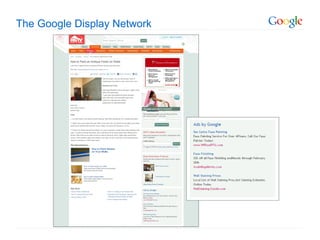 The Google Display Network
 