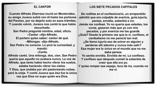 LOS SIETE PECADOS CAPITALES 
De rodillas en el confesionario, un arrepentido 
admitió que era culpable de avaricia, gula,l...