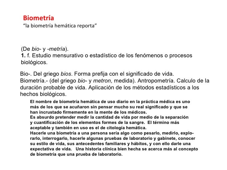 Vocabulario médico empirico