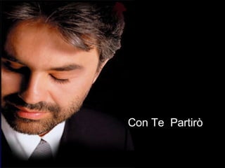 Con Te  Partirò 