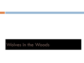 Wolves in the WoodsWolves in the Woods
 