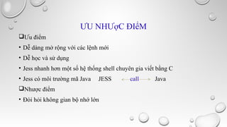 Báo cáo Jess(Java Expert System Shell) | PPT